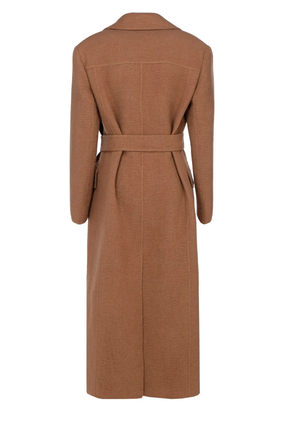 Agnona Double-Breasted Belted Coat