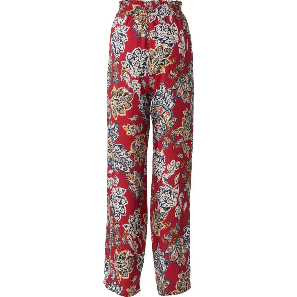 Burda Style Pattern 6229 Misses' Trousers / Pants with Elastic Waist with Pockets in Seams - Wide Leg