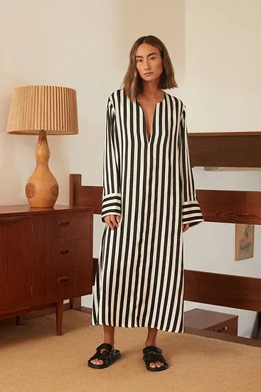 Chiara Dress - Black/White