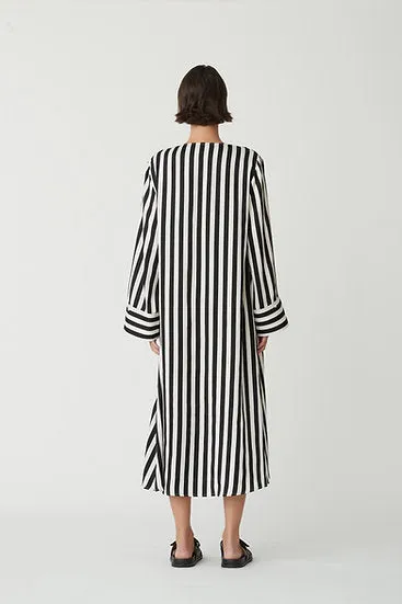 Chiara Dress - Black/White