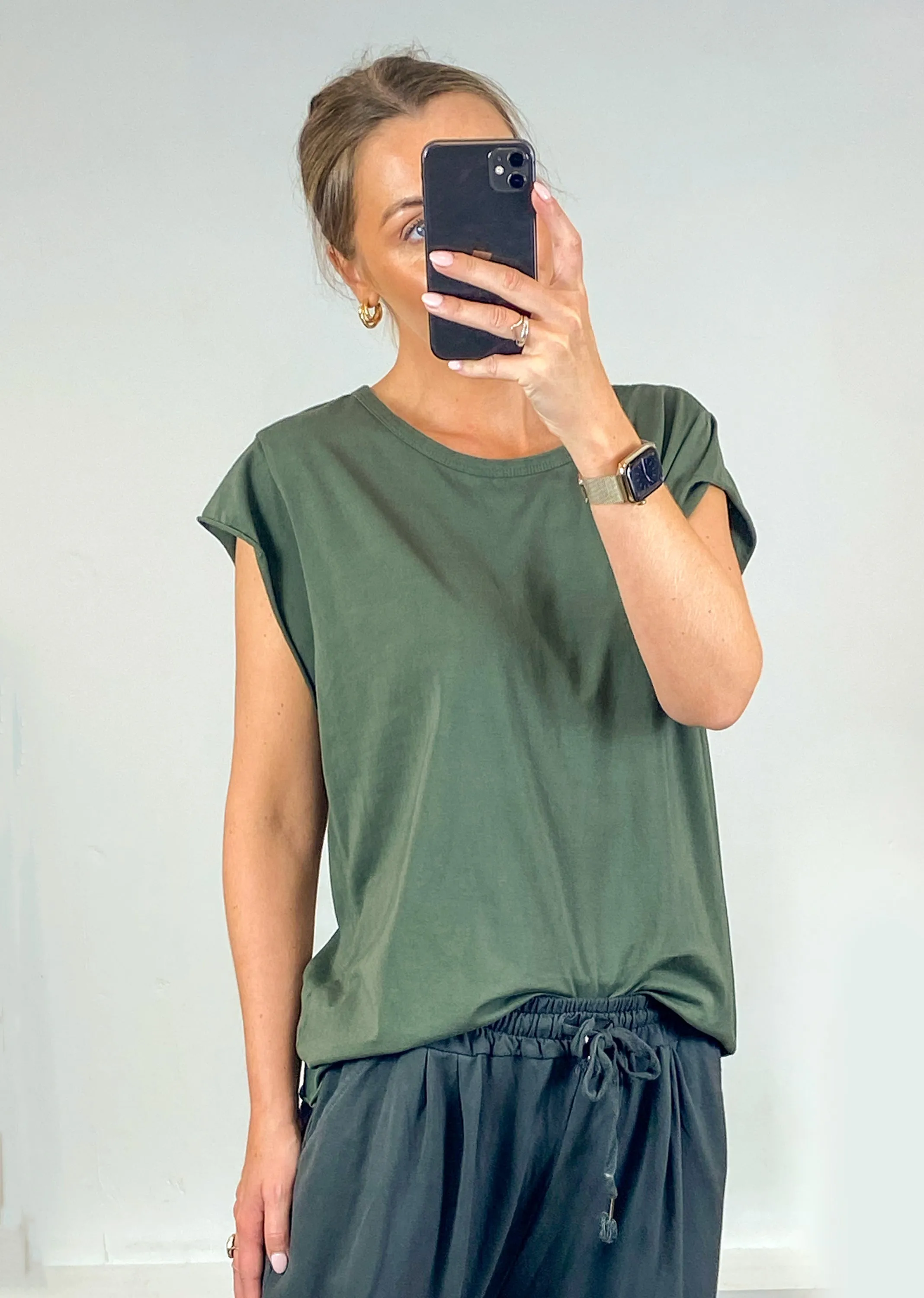 Davina Raw Edge T-Shirt