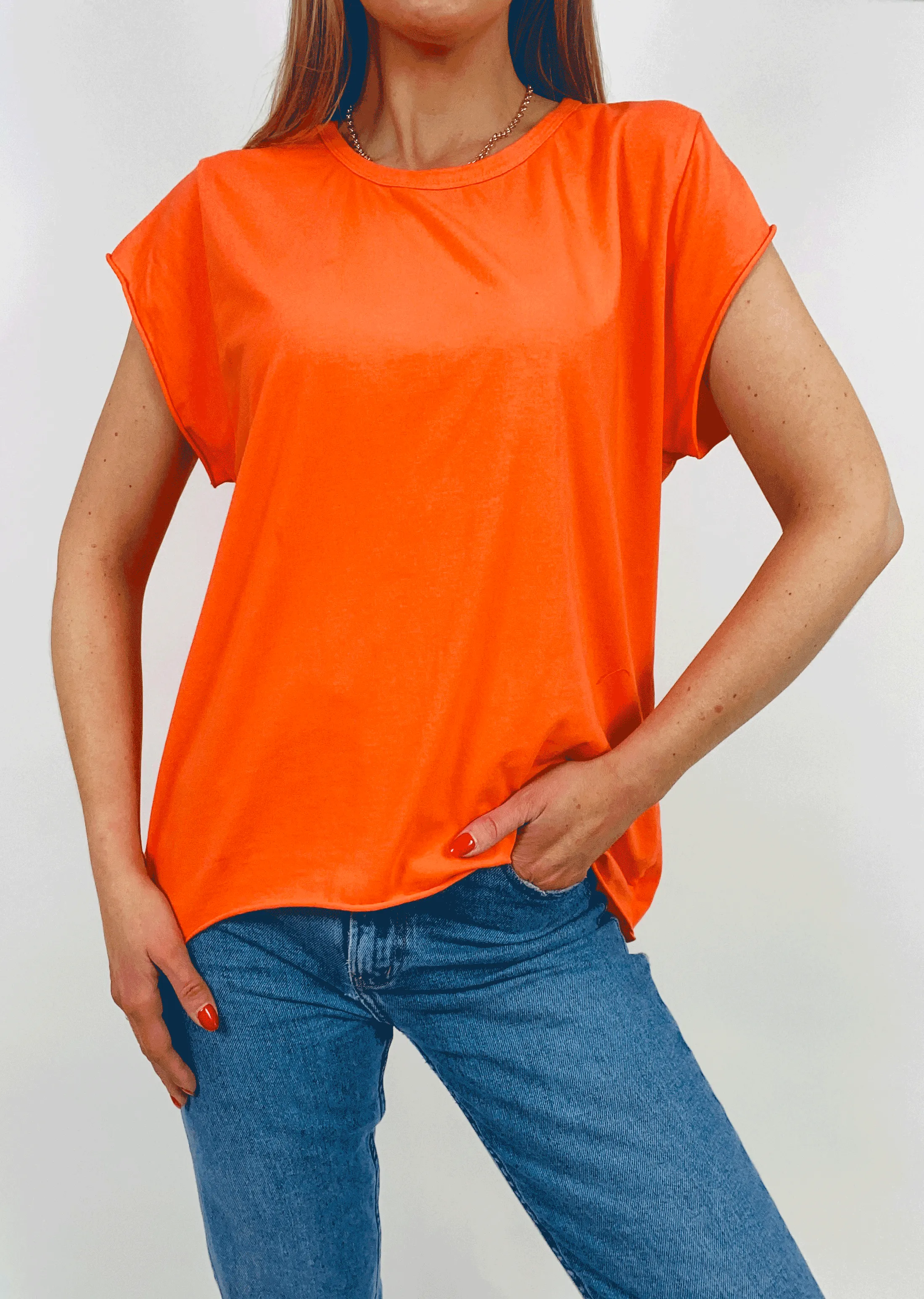 Davina Raw Edge T-Shirt