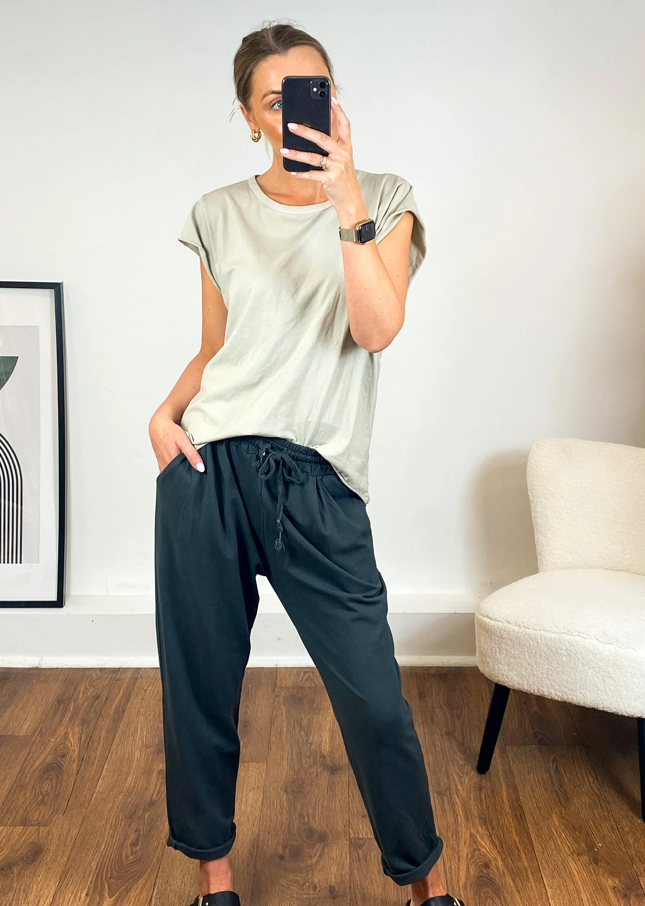Davina Raw Edge T-Shirt