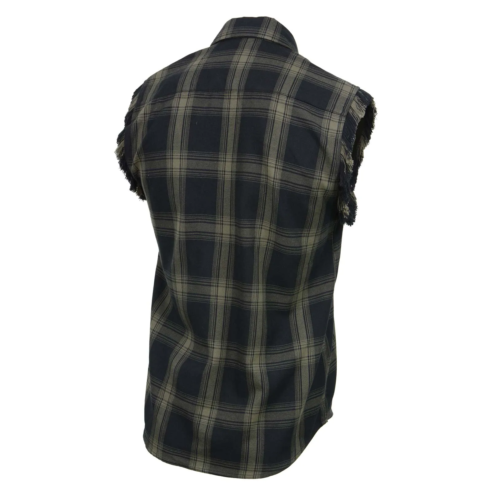 Milwaukee Leather MNG11695 Men’s Classic Black and Dark Grey