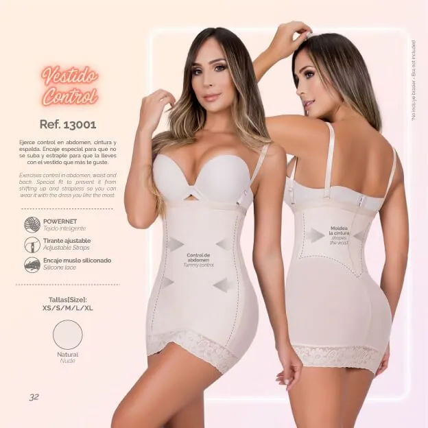 Moldeate 13001 Tummy Control Slip Shaper