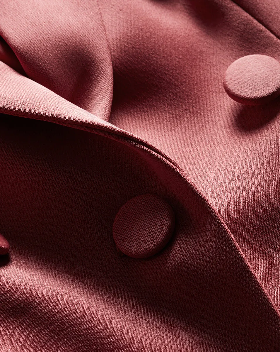 Tomi Satin Dickey Jacket